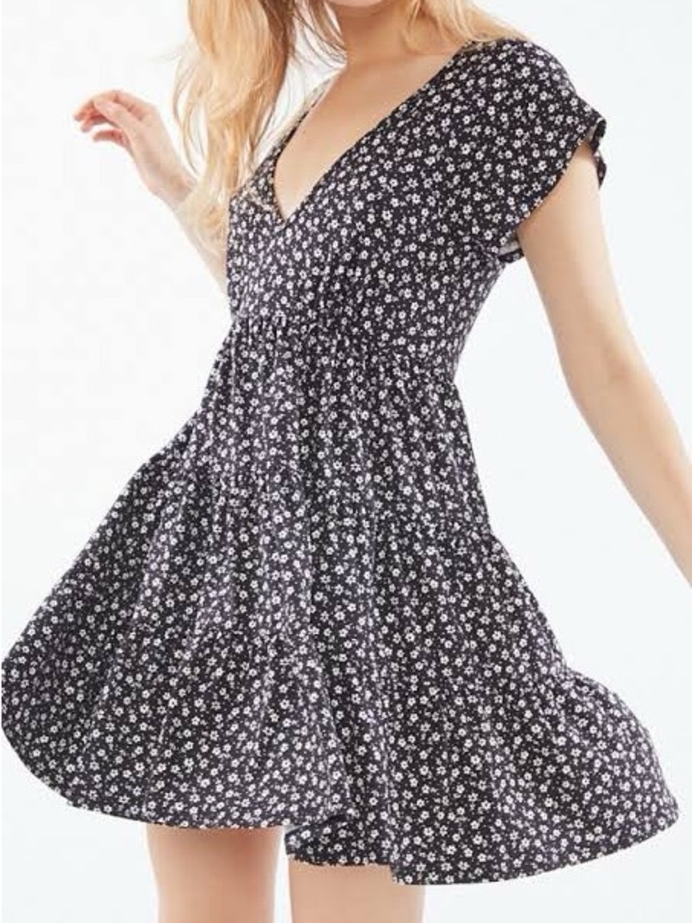 Urban Outfitters Black and White Mini Dress